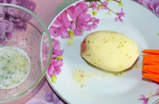 Фаршированный картофель, запеченный в рукаве - фото шага 5