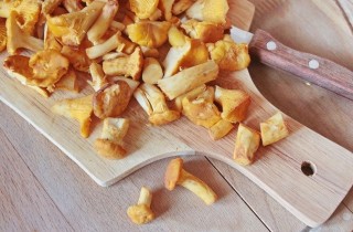 Филе трески с лисичками - фото шага 3