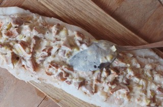 Филе трески с лисичками - фото шага 7