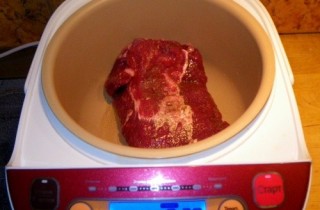 Говядина куском в мультиварке - фото шага 1