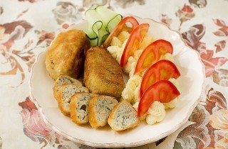 Куриные крокеты