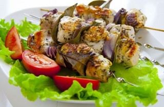 Куриный шашлык по-гречески - фото шага 4