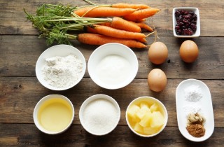 Морковные капкейки - фото шага 1