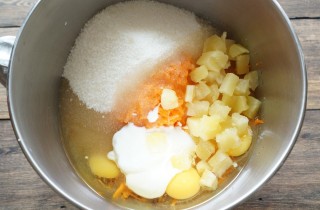 Морковные капкейки - фото шага 4