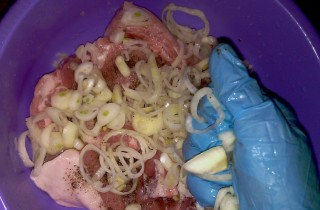 Мясо в рукаве в мультиварке - фото шага 3