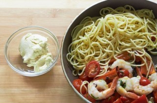 Паста с креветками - фото шага 4