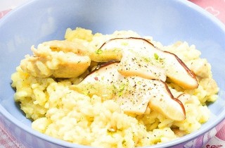 Ризотто с курицей и грибами - фото шага 4