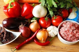 Вкусные фаршированные овощи - фото шага 1