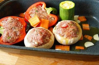 Вкусные фаршированные овощи - фото шага 12