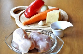 Запеканка из курицы с овощами - фото шага 1