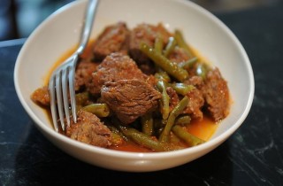 Говядина со стручковой фасолью