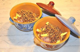 Гречневый суп в горшочках - фото шага 6