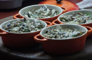 Жульен с курицей и шампиньонами - фото шага 5