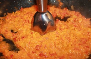 Курица в соусе из болгарского перца - фото шага 4