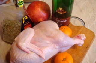 Курица в винной глазури - фото шага 1