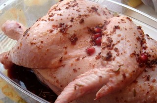 Курица в винной глазури - фото шага 2