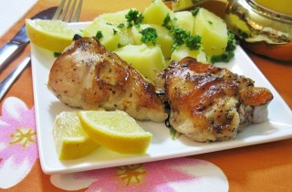 Курица, запеченная с лимоном - фото шага 3