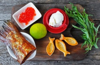 Мусс из копченой форели - фото шага 1