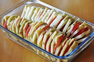 Овощи по-провансальски под сыром - фото шага 3