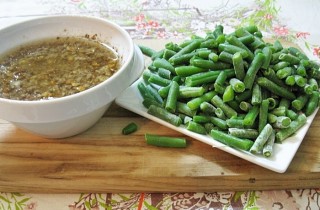 Салат по-корейски из стручковой фасоли и свеклы - фото шага 3