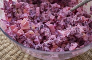 Свекольный салат - фото шага 5