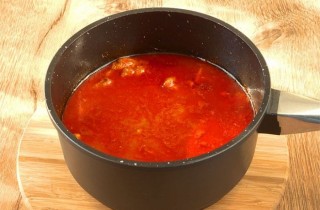 Свинина в томатном соусе - фото шага 4