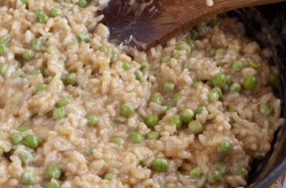 Томатное ризотто с горошком - фото шага 8