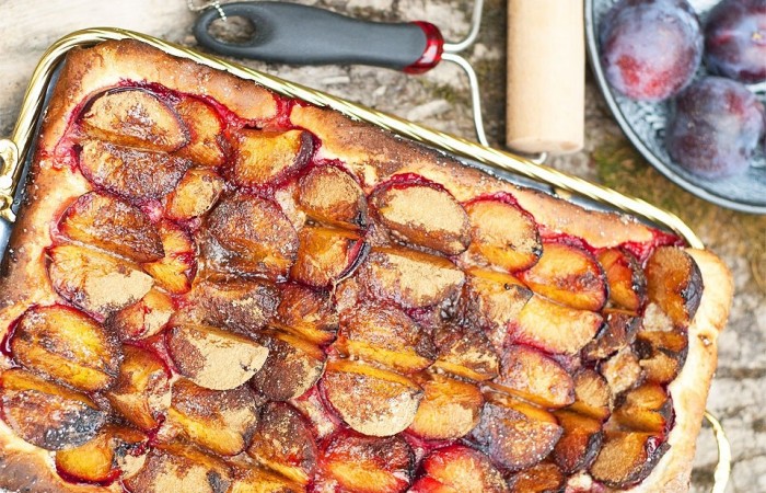 Пирог сливовый - пошаговый рецепт с фото Пирог сливовый - пошаговый рецепт с фото