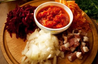 Борщ со свининой и овощами - фото шага 3