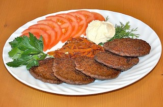 Оладьи печеночные