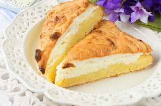 Пирог с творогом - фото шага 8