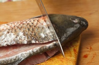 Праздничный карп с овощами - фото шага 4