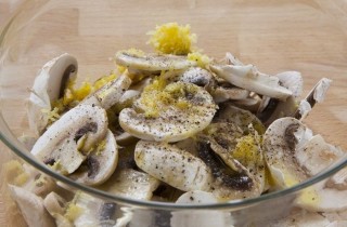 Салат с цветной капустой и шампиньонами - фото шага 2