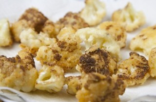 Салат с цветной капустой и шампиньонами - фото шага 4