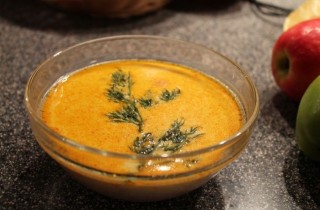 Сливочный суп с лососем - фото шага 5