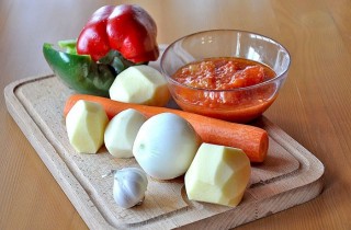 Суп из баранины с овощами - фото шага 1