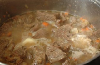 Тушеное мясо с рисом - фото шага 6