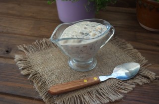 Грибной соус с сыром - фото шага 6