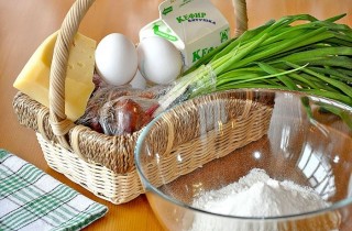 Кефирный пирог - фото шага 1