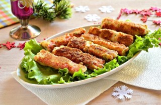 Крабовые палочки в панировке