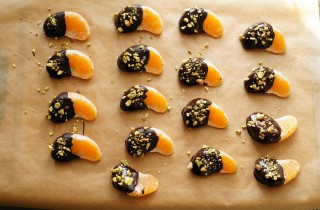 Мандариновые дольки в шоколаде - фото шага 6