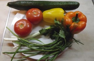 Овощной салат-нарезка 