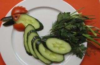 Овощной салат-нарезка 