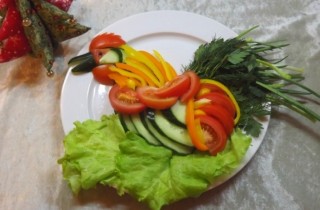 Овощной салат-нарезка 