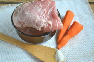 Праздничный рулет из свинины - фото шага 1