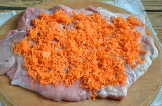 Праздничный рулет из свинины - фото шага 2