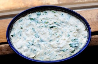 Сырный соус с артишоками и шпинатом - фото шага 12