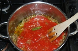 Томатно-грибной соус - фото шага 5