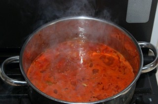 Томатно-грибной соус - фото шага 6