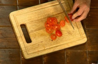 Брускетта с семгой - фото шага 5